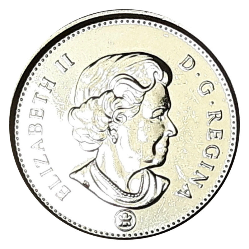 2005 Canada 5 Cents Nickel Coin  BU