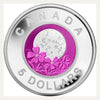 2011 Canada Full Moons Algonquin Silver Niobium 4-Coin Set RCM