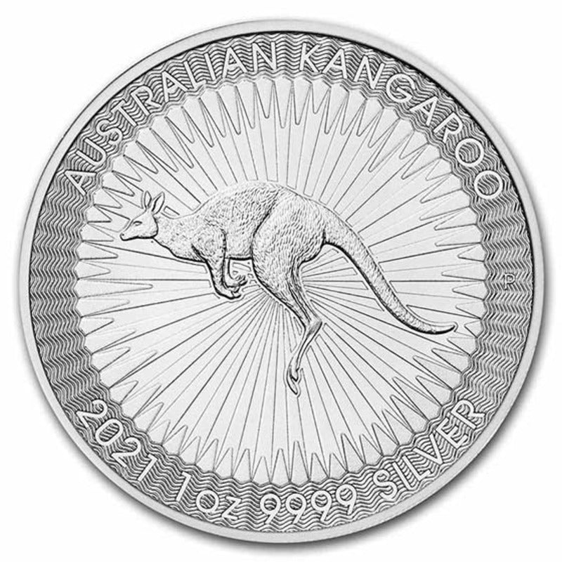 Australia Perth Mint Kangaroo 1 oz .9999 Silver