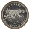 1999 Cats of Canada 4-Coin Sterling Silver Set