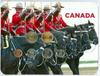 2010 Canada Base Metal Card RCMP Collector Card to hold Standard 6 coins