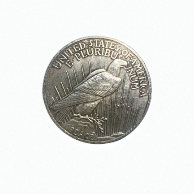 Copper Craft  Coin “Death Fighting Scene Fantasy  40mm Hobo Nickel Big Coin