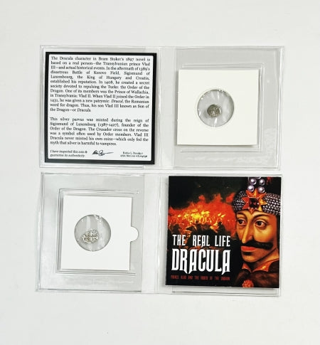 Real-Life Dracula – Medieval Silver Coin of the Order of the Dragon