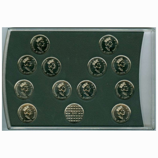 2000 Millennium 12-Coin & Nestlé Medallion Set