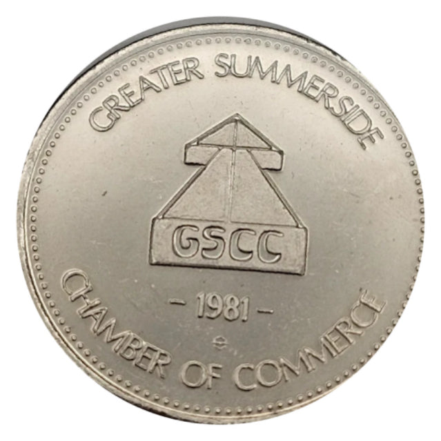 1981  Summerside  $1 Municipal Trade Token  UNC
