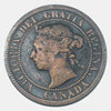 1884 Canada Large One Cent Penny  Coin G