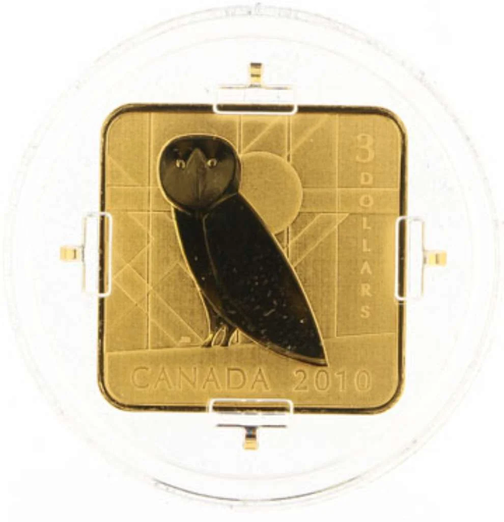 Canada Silver 2010 $3 Barn Owl SP .348oz