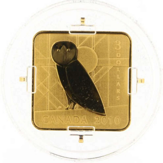 Canada Silver 2010 $3 Barn Owl SP .348oz