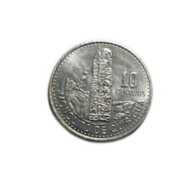 2015 Guatemala 10 Centavos  Coin UNC