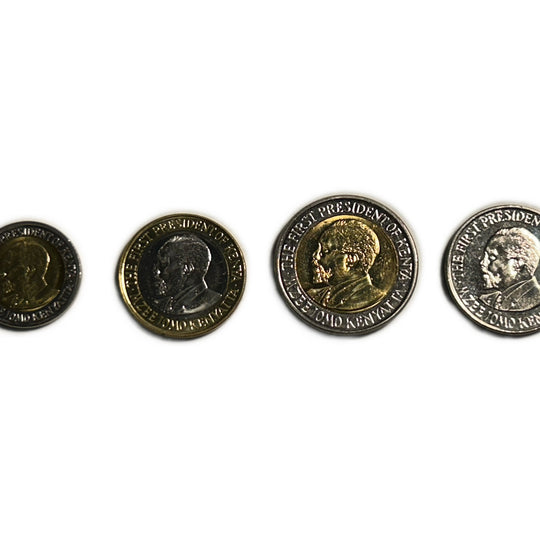 2010 Kenya 1 5 10 20 Shillings Coins Rare  Set  Republic of Kenya  BU