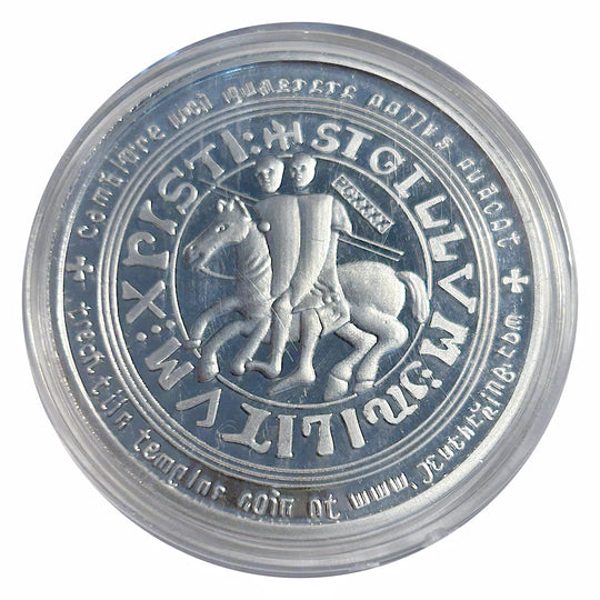 Lucky Craft Coin Knights Templar Cross Shield  in Capsule #0504