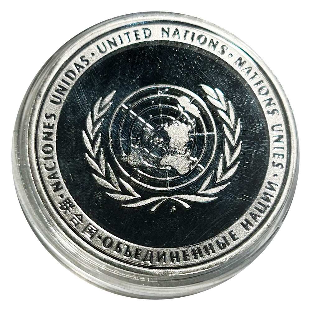 Lucky Coin Peace Goddess in Protective Plastic Capsule