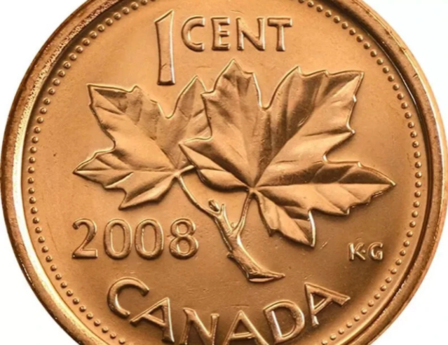 2008 Canada One Cent BU magnetisch