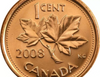 2008 Canada One Cent BU magnetisch