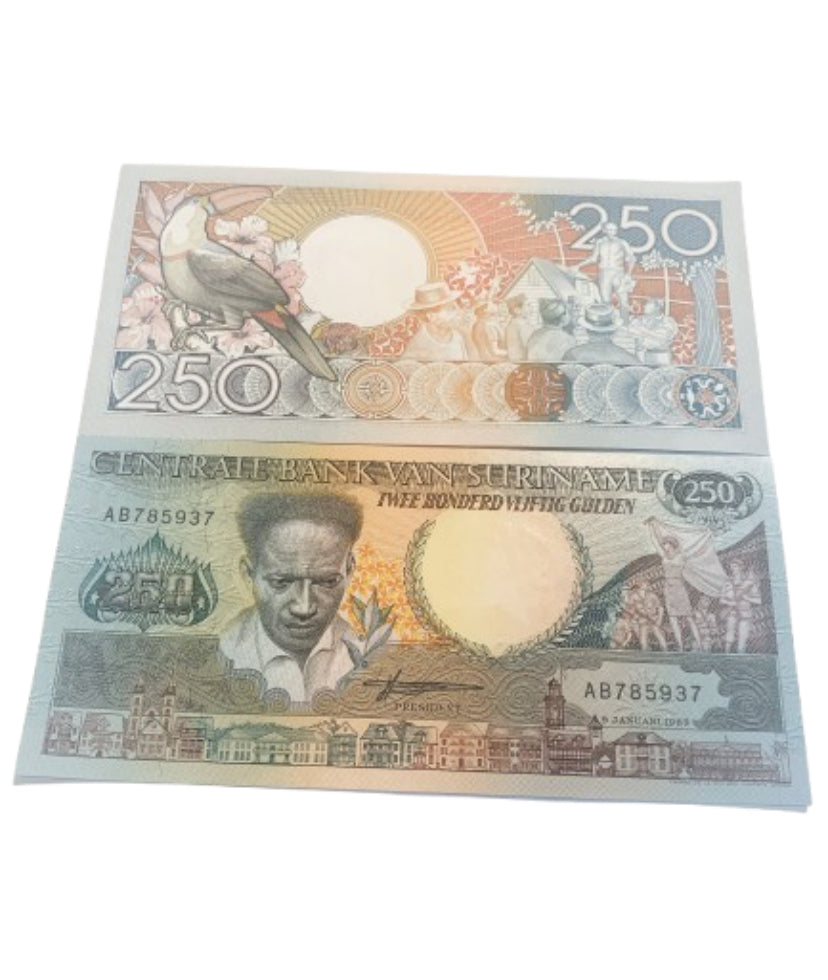 2000 SERIE CENTRALE BANK OF SURINAME NOTES UNC