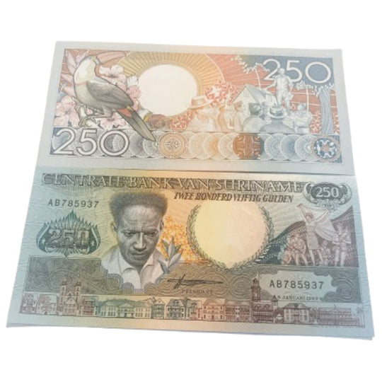 2000 SERIE CENTRALE BANK OF SURINAME NOTES UNC