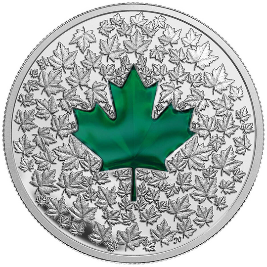 2014 Canada $20 Maple Leaf Impression - Pure Silver Coin 1 OZ