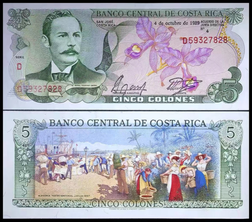 2002 Costa Rica 50 Colones SS