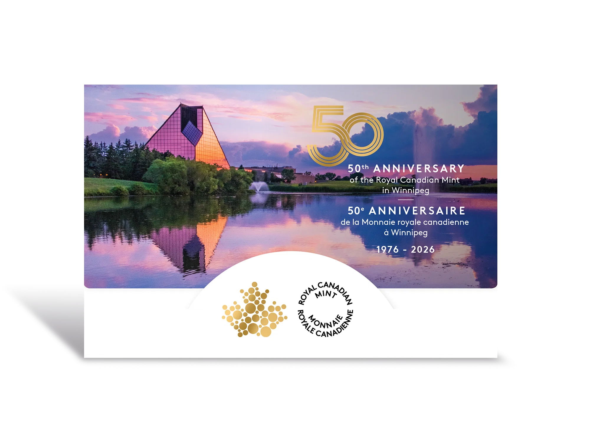 2026 Uncirculated Set - 50th Anniversary of the Royal Canadian Mint - Winnipeg