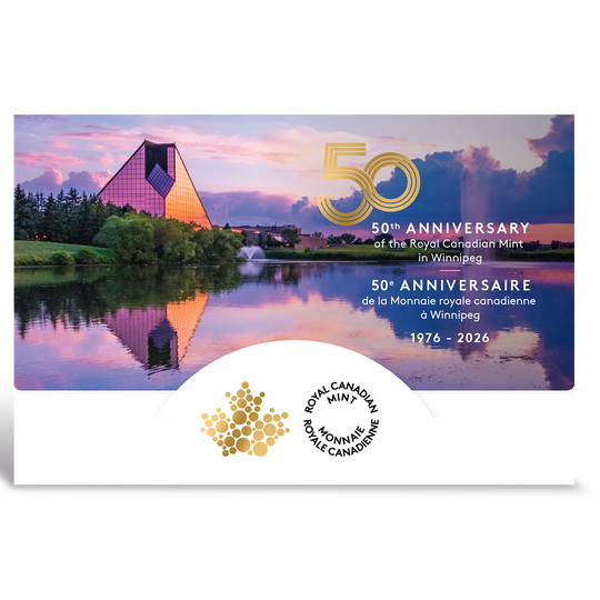 2026 Uncirculated Set - 50th Anniversary of the Royal Canadian Mint - Winnipeg