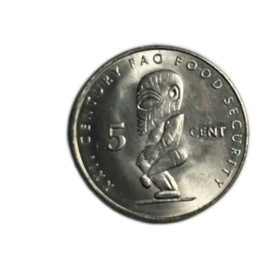 2000 Cook Islands 5 Cents Queen Elizabeth II Commemorative UNC