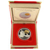 1999 Macau 100 Patacas Return to China Silver & Gold Cameo