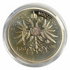 Lucky Craft Coin Austria Hungary Franz Joseph I Medal in Capsule