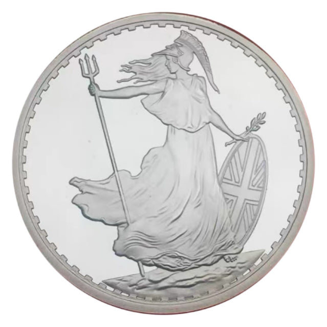 Lucky Craft Coin Britannia Standing Figure Medal in Capsule