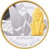 2014 Canada Silver  $20 100th Anniversary of the Royal Ontario Museum 1.009oz