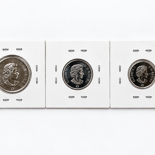 2017 Canada 150 Yrs Hope of Nature  Quarter Dime Nickel – 3 Coin Set