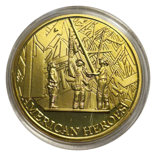 Lucky Craft Colored Coin 9/11 Memorial – Twin Towers in Capsule