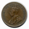 1933 1 Cent kanadischer Penny im Umlauf, guter Zustand