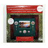 2004 Canada Open Golf Framed $5 Silver Coin 10 Cent Stamp Set