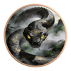 Mystic Black Serpent 1 oz Pure Copper Colorized Bullion Round