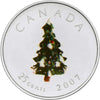 2007 Canada Happy Holidays Christmas Tree 7-Coin Set