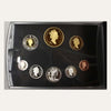 2002 Canada Golden Jubilee 8-Coin Silver Proof Set Gold-Plated RCM