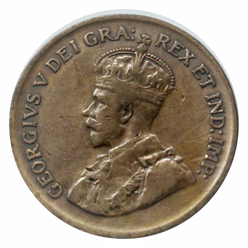 1928 Canada one Cent Penny Circulated VF
