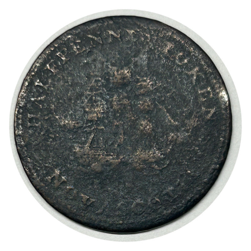 1815 Nova Scotia Commercial Change Half Penny Token Coin G