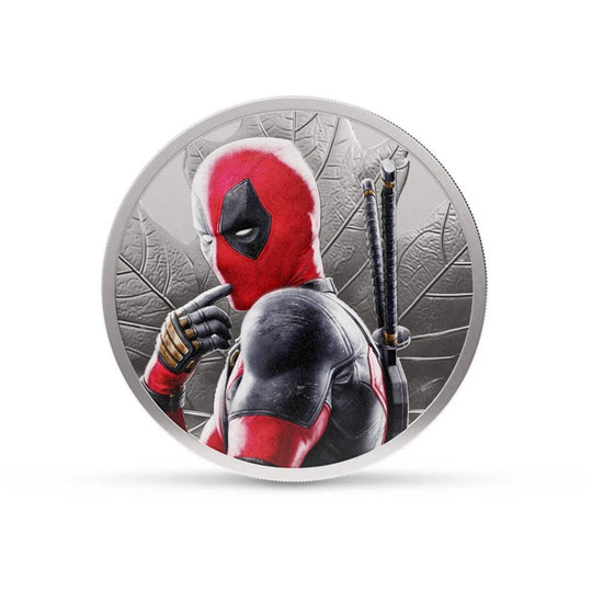 2026 Marvel Deadpool “I Heart Me” – 1 oz .9999 Pure Silver Limited Edition Collectible