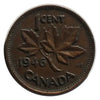 1946 1 Cent Canadian Penny circulé très bon état