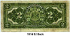 1914 Dominion of Canada $2 Banknote VG