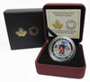 2014 Canada $10 Learning to Skate .9999 Silver Coloured Proof Coin