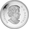 2013 Canada $5 Mother and Baby Ice Fishing Silver Niobium Proof Coin
