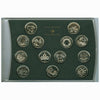 2000 Millennium 12-Coin & Nestlé Medallion Set