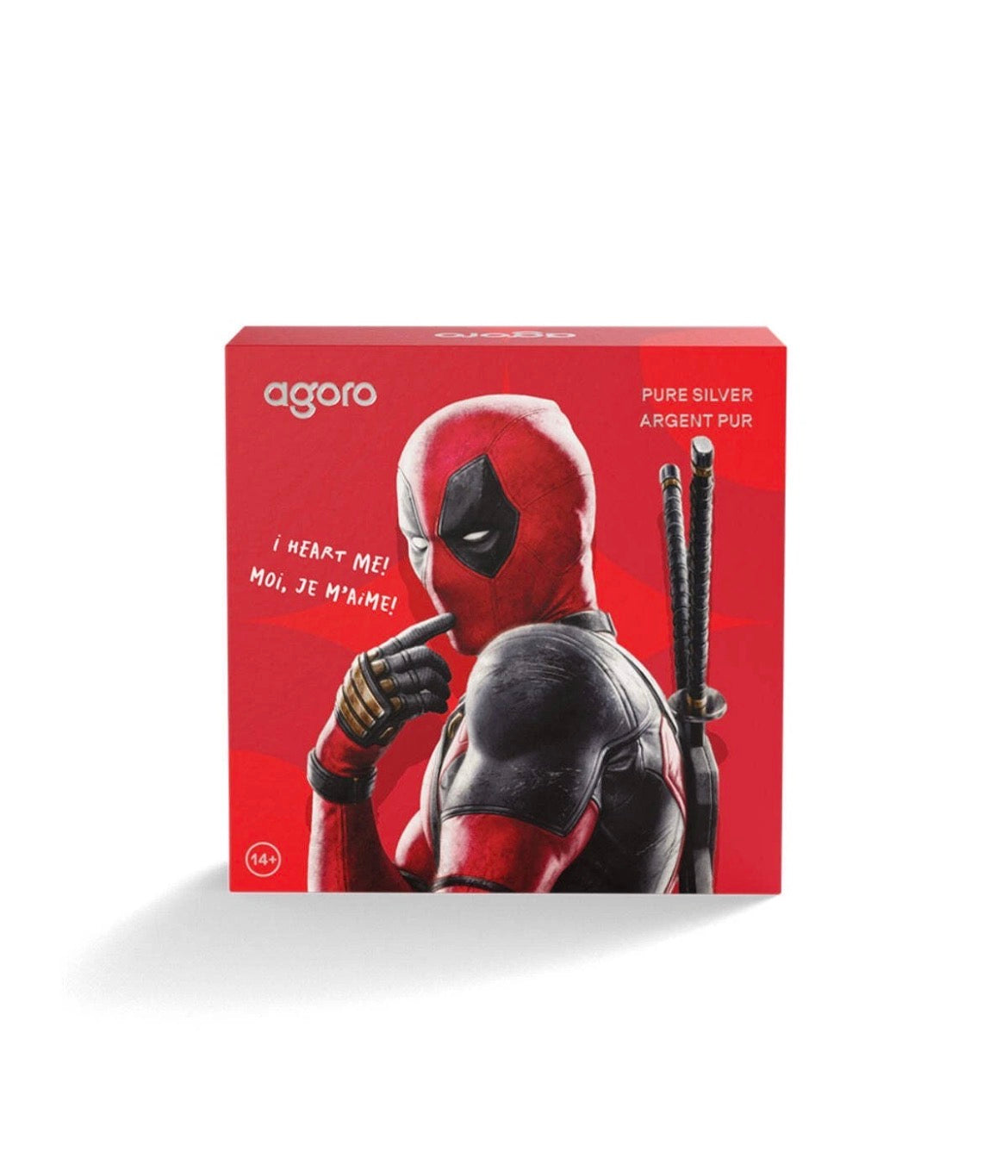 2026 Marvel Deadpool “I Heart Me” – 1 oz .9999 Pure Silver Limited Edition Collectible