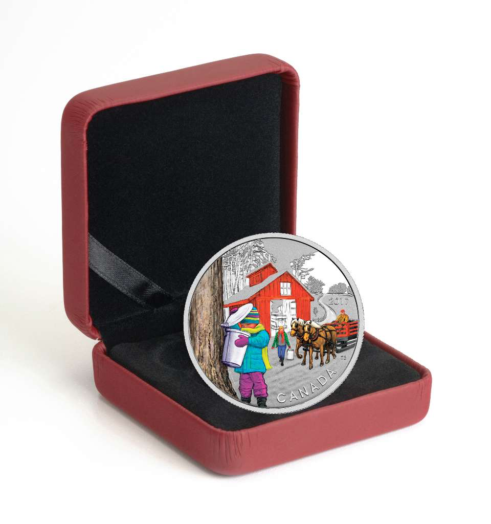 2017 Canada Silver  $10 Sugar Shack - Iconic Canada
