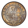 1904 H Canada Silver 50 cents Newfoundland  Coin VG