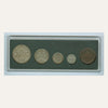 1998 Canada RCM 90th Anniversary 5-Coin Sterling Silver Antique Set OGP