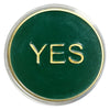Lucky Decision Coin Yes Or No  in Plastic Capsule
