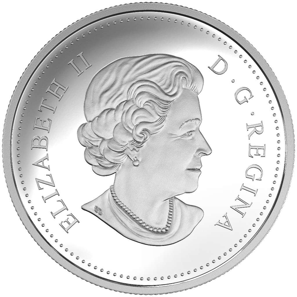 2017 Canada $15 Celebration of Spring Lilac Blossoms .9999 Silver Coin
